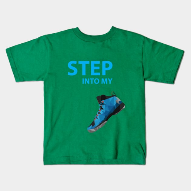 Step into my Shoes Kids T-Shirt by DesignCrumble